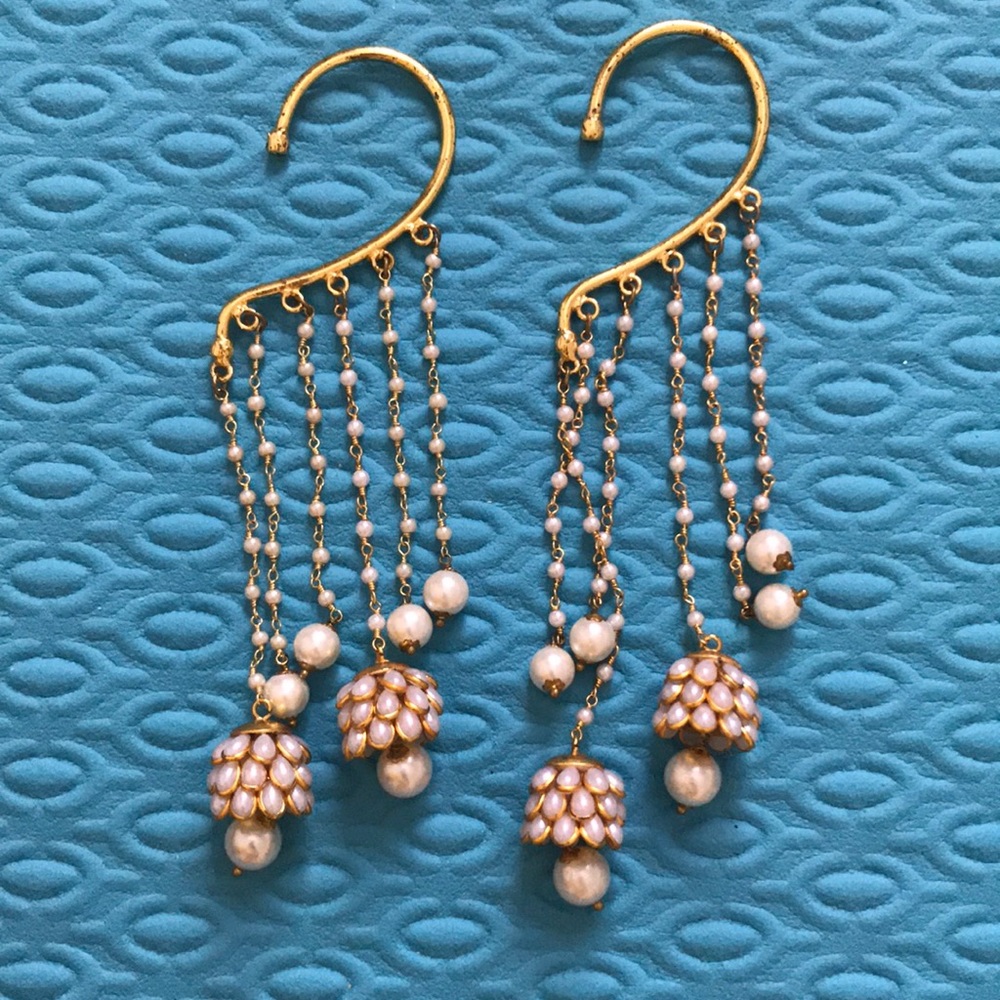 Over the ear loop earrings NWOT